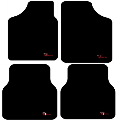 طقم دواسات عربية 4 قطع - أسود