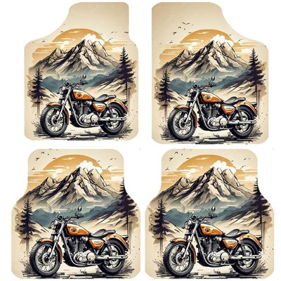 طقم دواسات عربية 4 قطع - شكل موتسكل