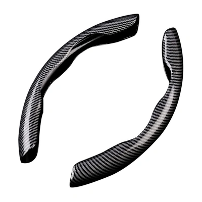 CARWCOV01 غطاء كربون لطارة دركسيون - أسود/رمادي