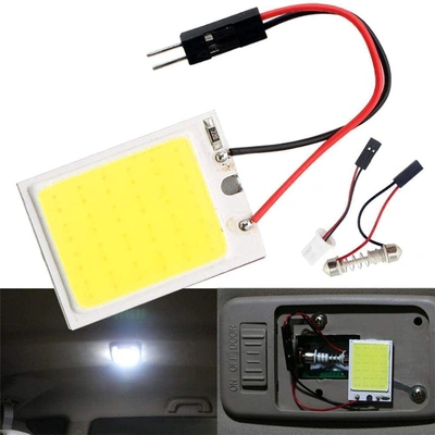 مصباح سلكي LED داخلي للسيارة - 4 وات - Cob 24