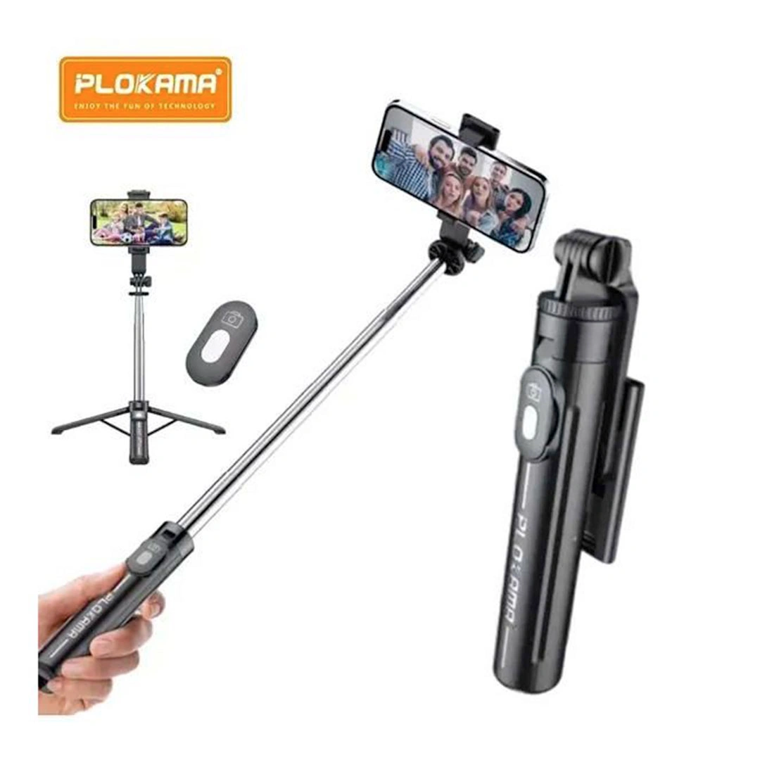 عصا سيلفي بلوكاما قابلة للتعديل وإعادة الشحن - K7