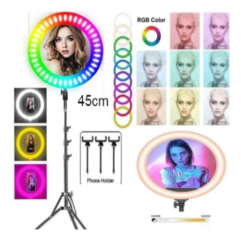 رينج لايت 45 سم - أسود