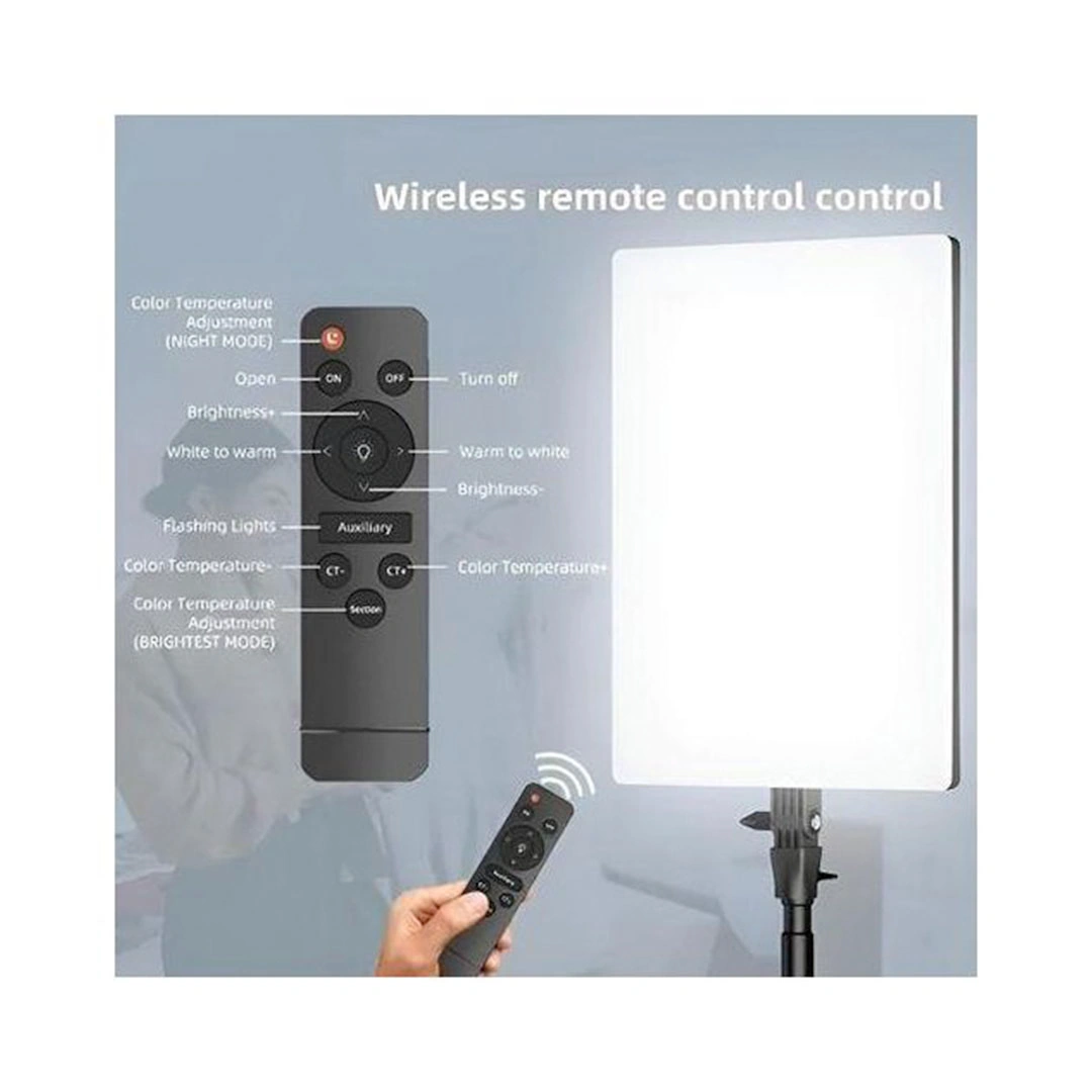 حلقة إضاءة إحترافية للتصوير مع جهاز تحكم - Live-P19