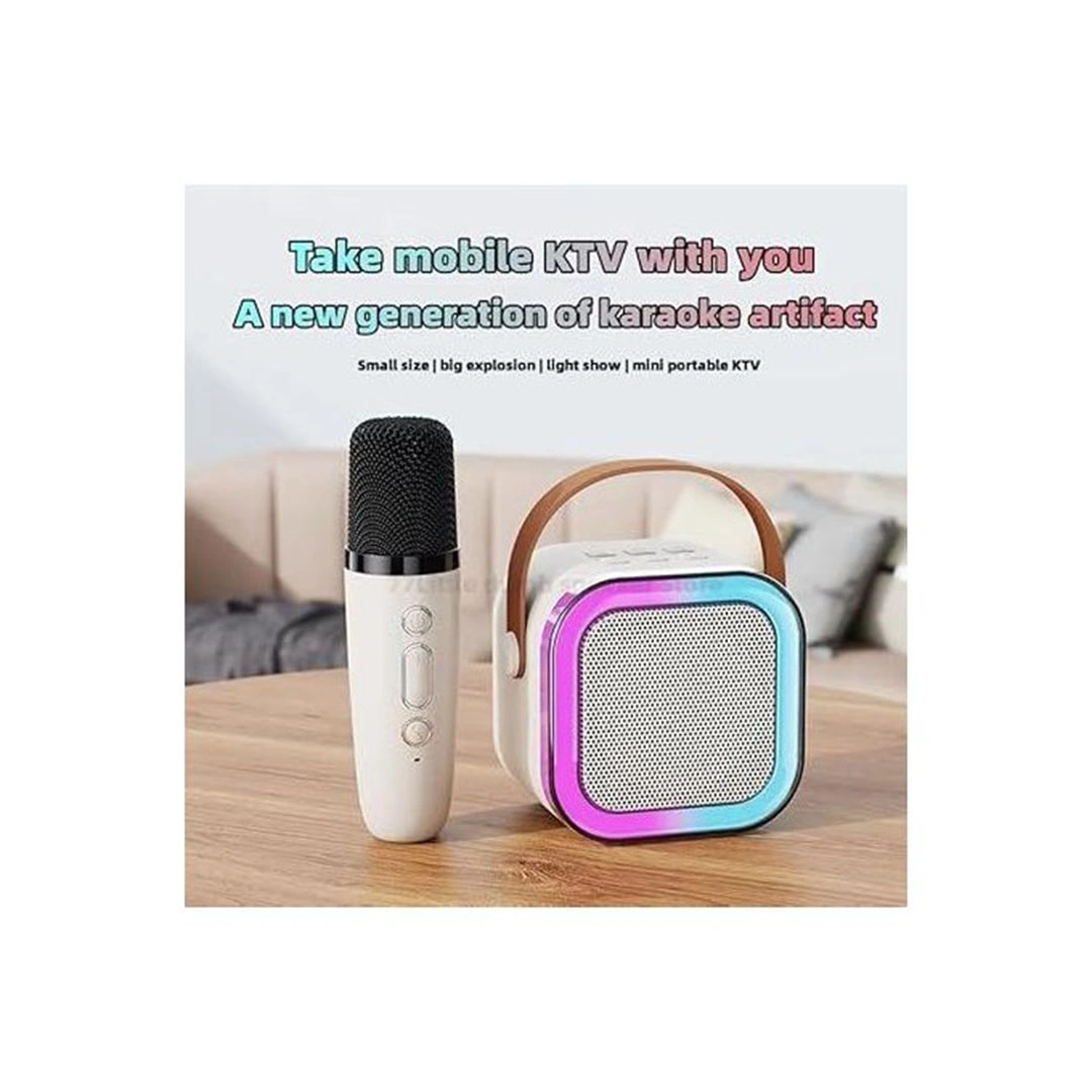مكبر صوت بلوتوث وميكروفون - بيج - K-22
