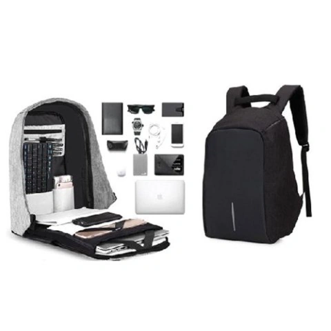 شنطة لابتوب ضد السرقة - أسود