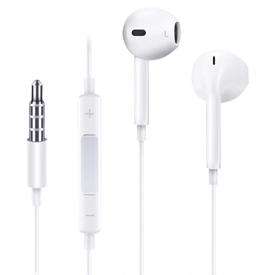 سماعات أذن سلكية من جوي روم - أبيض - JR-EP1