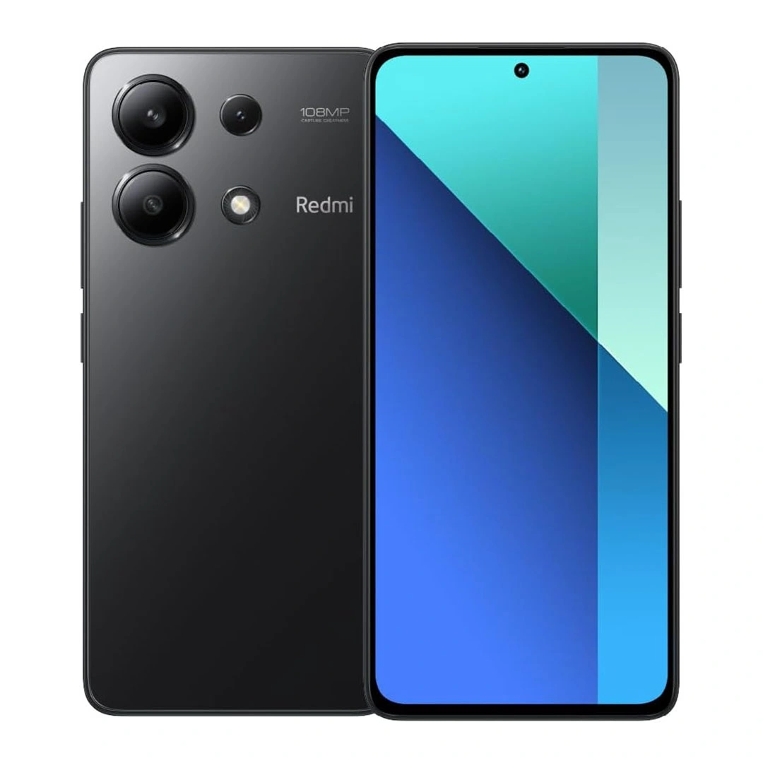 ريدمي نوت 13 موبايل - 8/128 جيجا - بشريحتين - 4G - أسود - eh-39