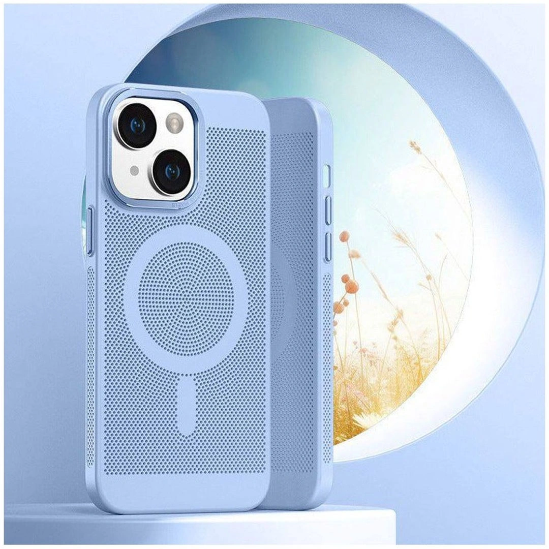 جراب موبايل ايفون 11 - أزرق فاتح