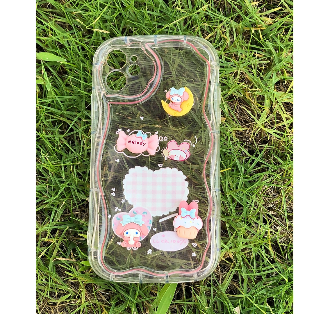 جراب موبايل ايفون 11 بناتي - شفاف