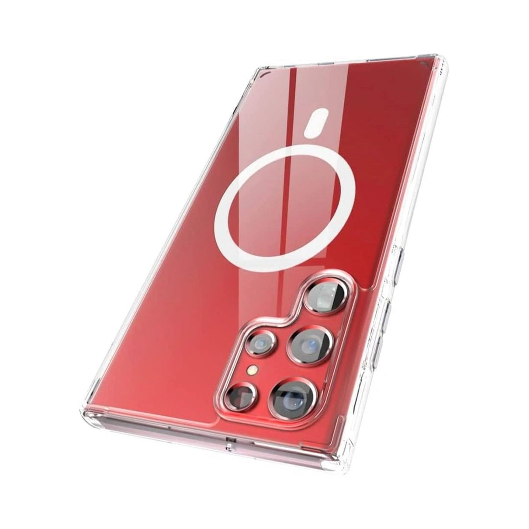 جراب حماية لموبايل سامسونج S22 الترا - شفاف