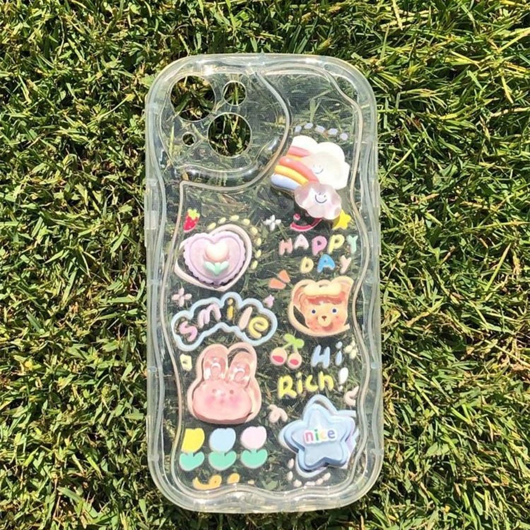 جراب موبايل ايفون 13 اشكال مختلفة - شفاف