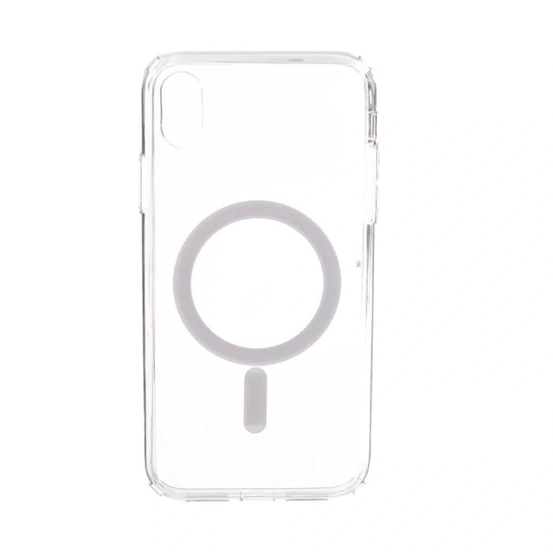 جراب شحن لاسلكي لموبايل أيفون X وXS - شفاف