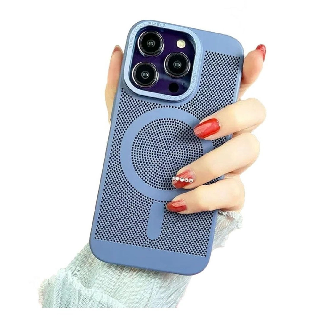 جراب موبايل ايفون 11 برو ماكس - أزرق