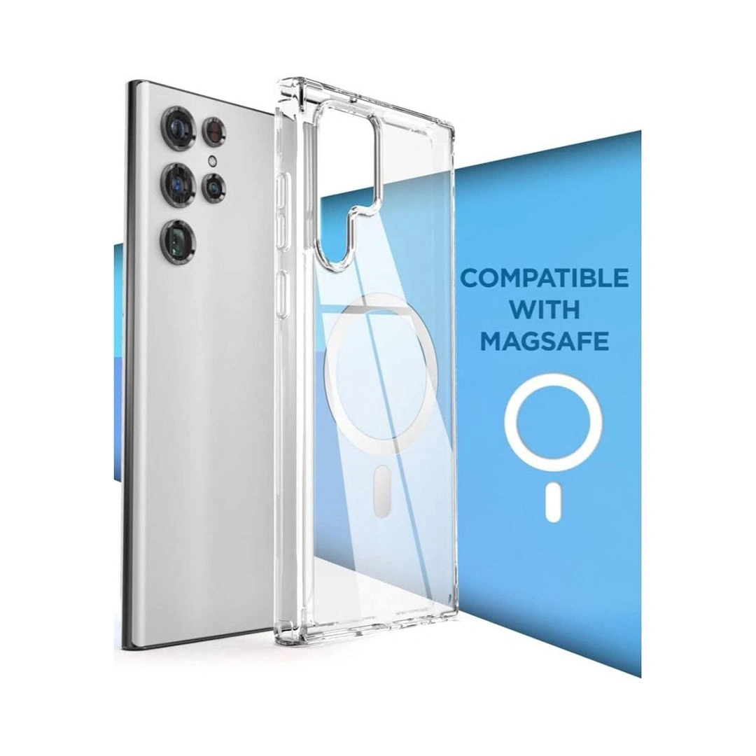 جراب حماية لموبايل سامسونج S22 الترا - شفاف