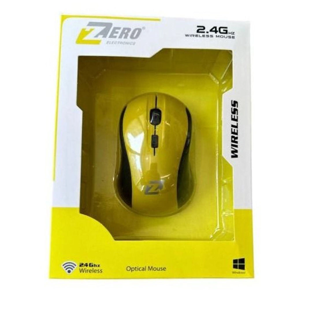 ماوس لاسلكي صغير - أصفر