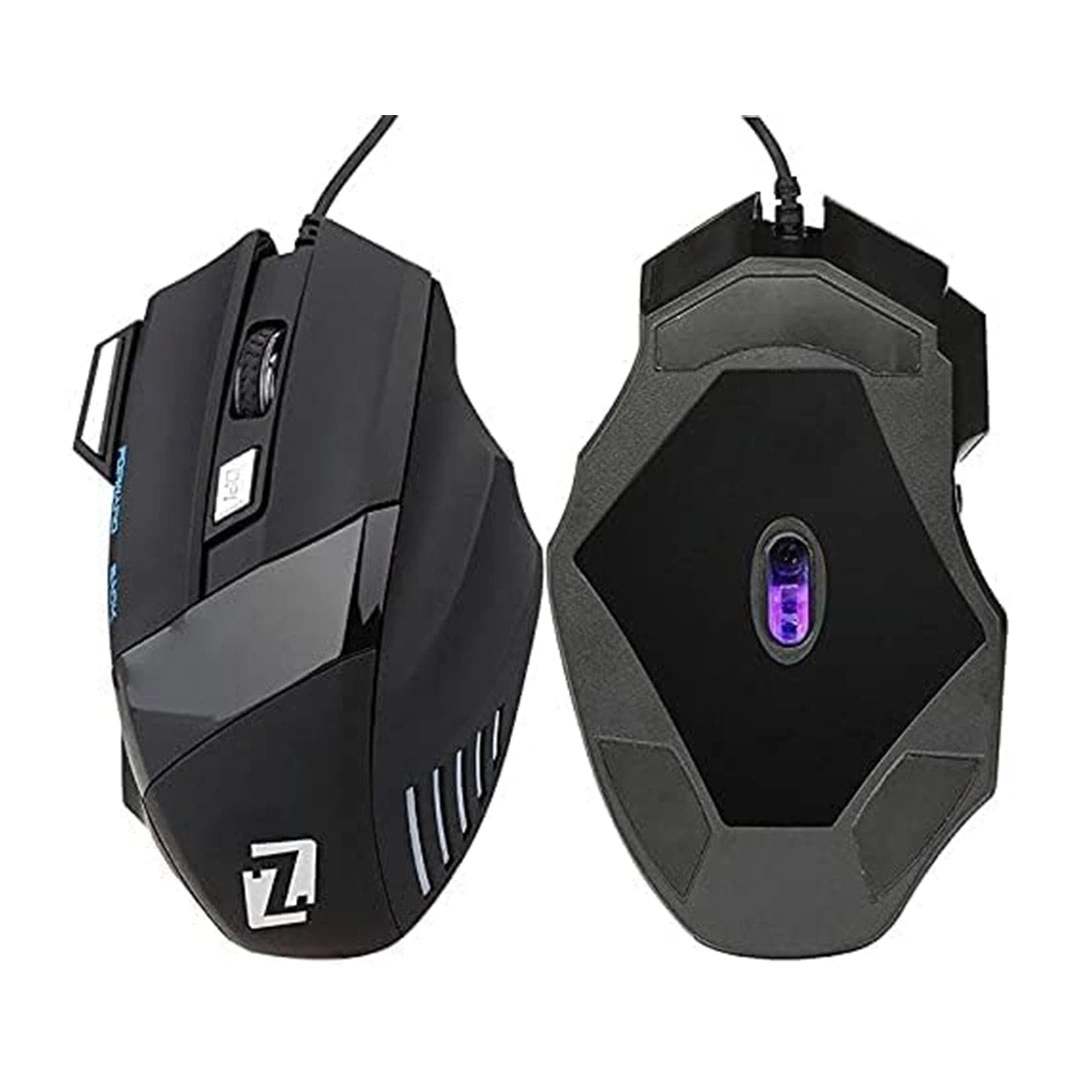 ZR-1800 ماوس سلكي Rgb - أسود