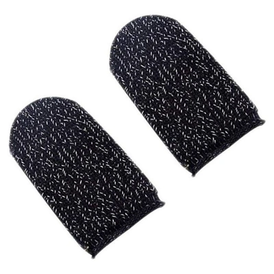 أصابع بابجي مقاومة للعرق - أسود