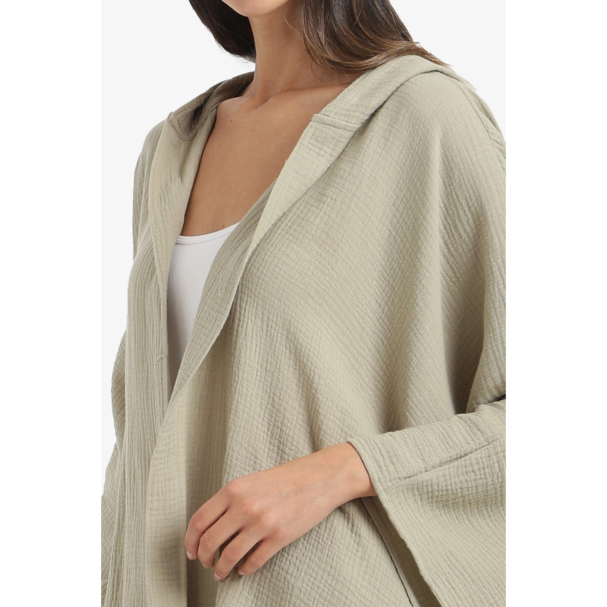 كارديجان لاونج حريمي قطن بغطاء رأس من كارينا 58702