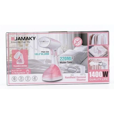 جامكي مكواة بخار محمولة - 1400 وات - JMK1109 - ضمان 1 سنة