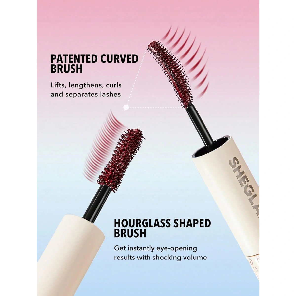 ماسكارا تكثيف وتطويل مقاومة للماء بورغندي - 8 جم