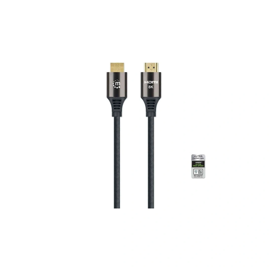 مانهتن كابل من HDMI الى HDMI - طوله 1.0 متر - أسود