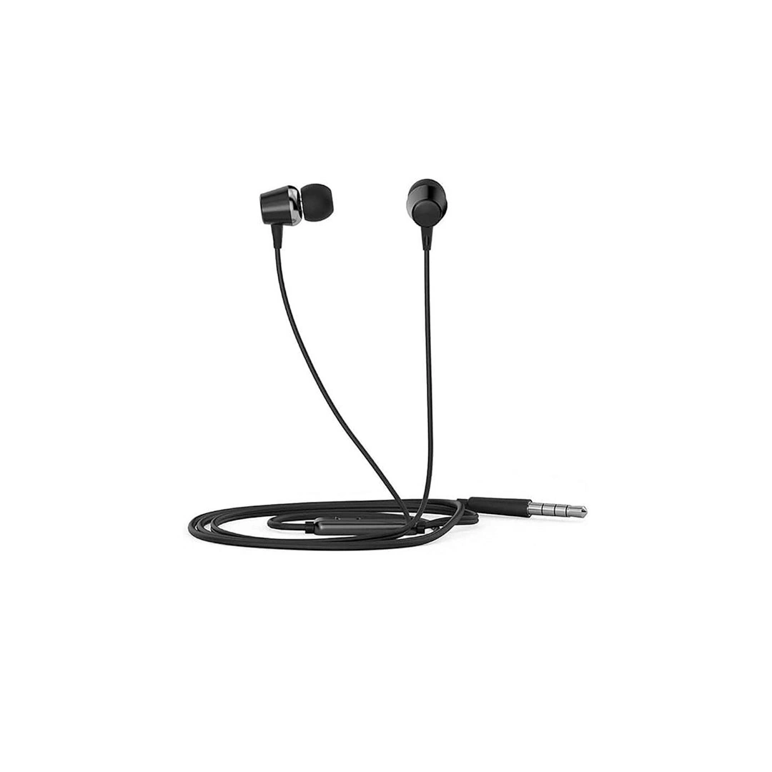 سماعة HP سلكية 3.5 ملم مع ميكروفون - أسود - DHE-7000