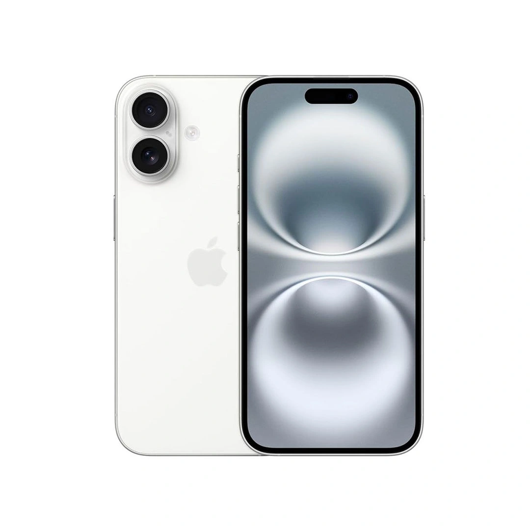 ابل ايفون 16 - 128 جيجا بايت - أبيض