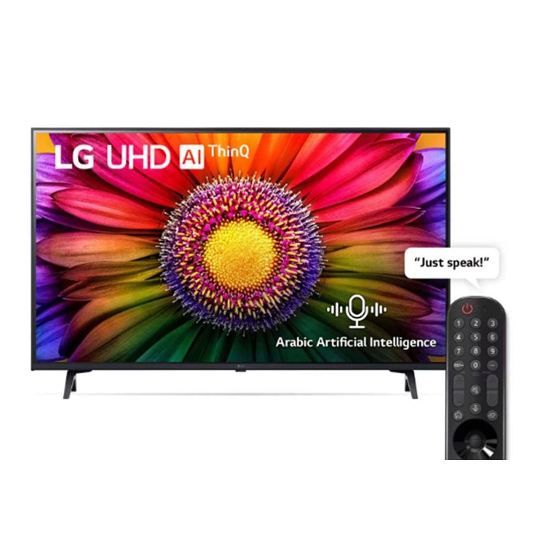 تليفزيون ال جي - 50 بوصة - 4K UHD سمارت - LED - ريسيفر بلت ان - 50UT801C0LB
