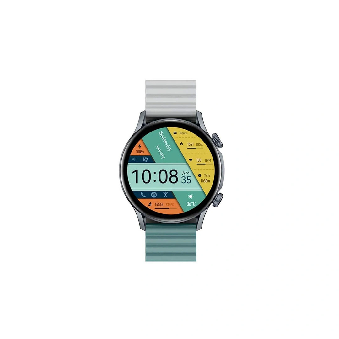 كيسليكت ساعة ذكية KR برو 2 سوار - فضي - YFT2057EU