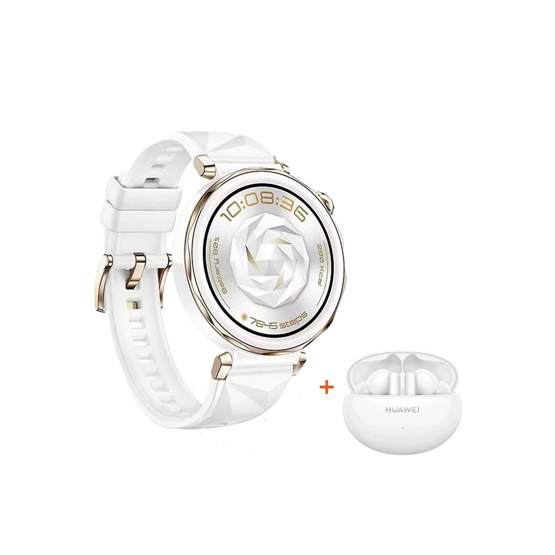 ساعة هواوي GT5 برو 42 مم - أبيض
