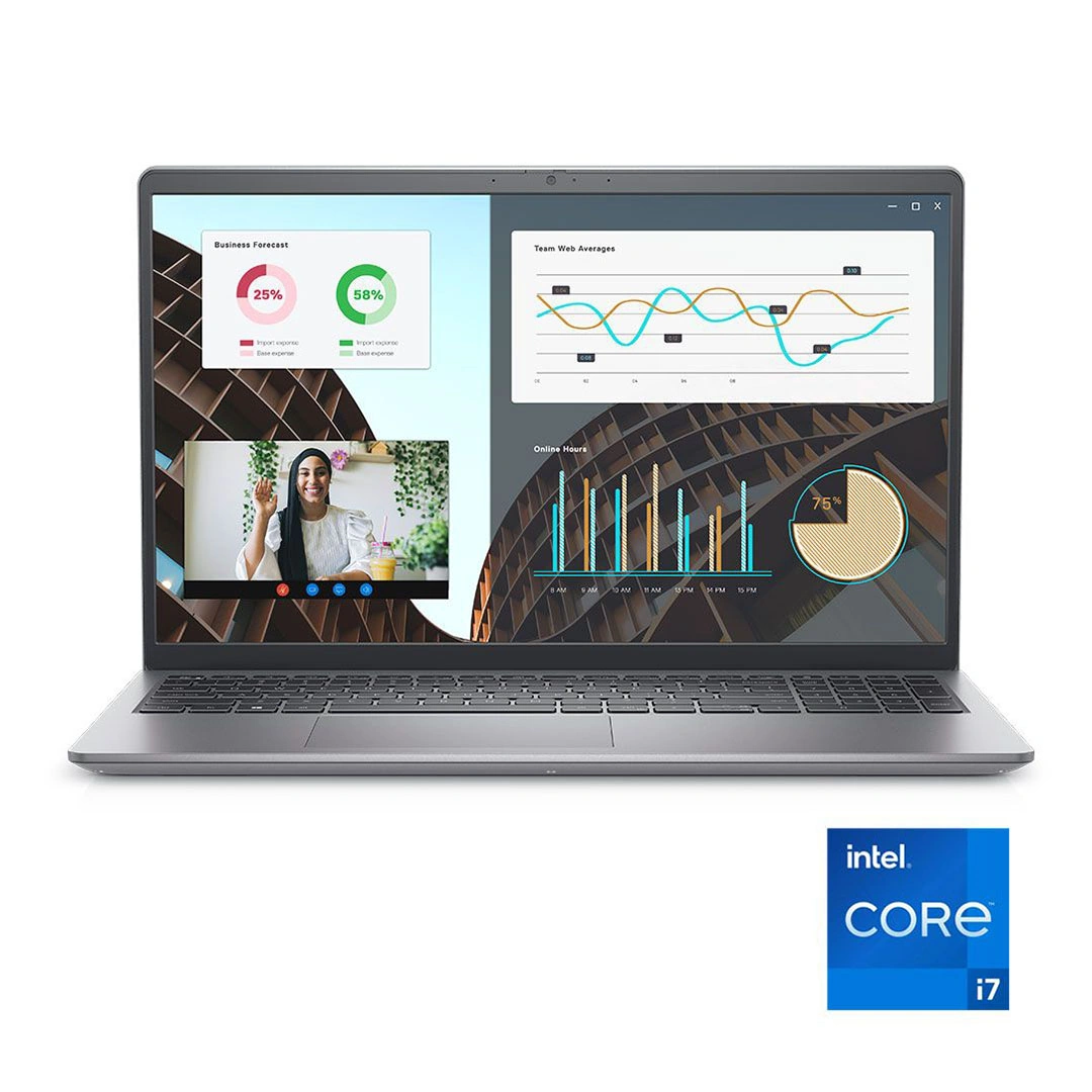 ديل Vostro 15 3530 لاب توب - انتل® كور™ i7-1355U - رامات 8 جيجا بايت - رمادي