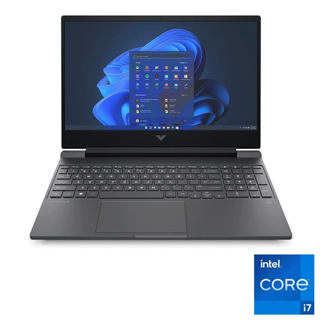 اتش بي Victus 15-fa1007ne لاب توب - انتل® كور i7-13700H - رامات 16 جيجا بايت - ويندوز11 - فضي