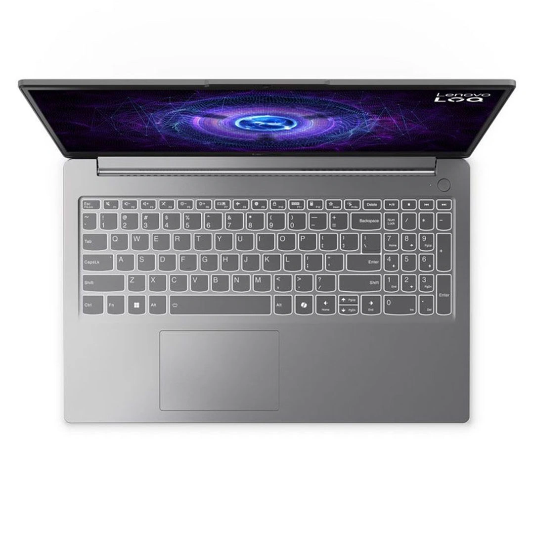 لابتوب لينوفو LOQ 15IAX9E - 15.6" - i5 - 16GB - 512GB SSD - RTX 4050 - رمادي