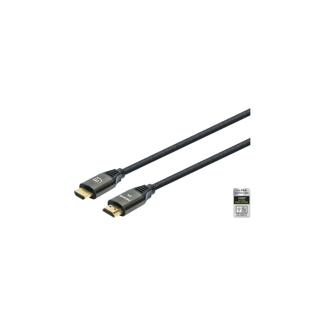 مانهتن كابل من HDMI الى HDMI - طوله 2.0 متر - أسود