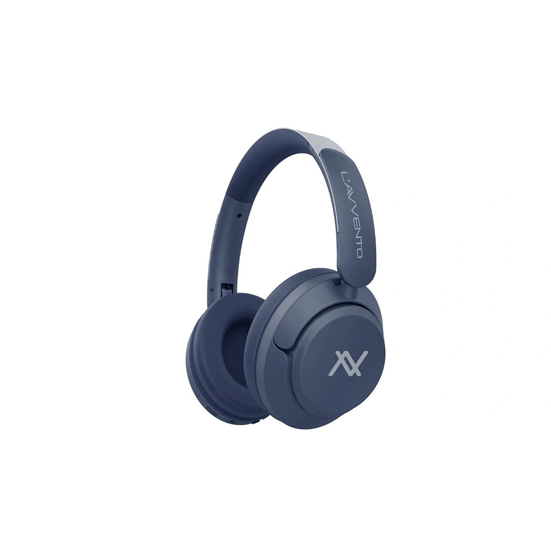 سماعة لافينتو ANC بلوتوث 5.3 - بطارية 300 مل أمبير - أزرق
