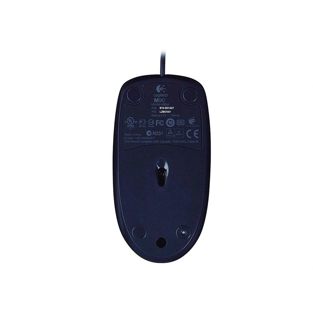 ماوس لوجيتك سلكي M90 - رمادي - 910-001793