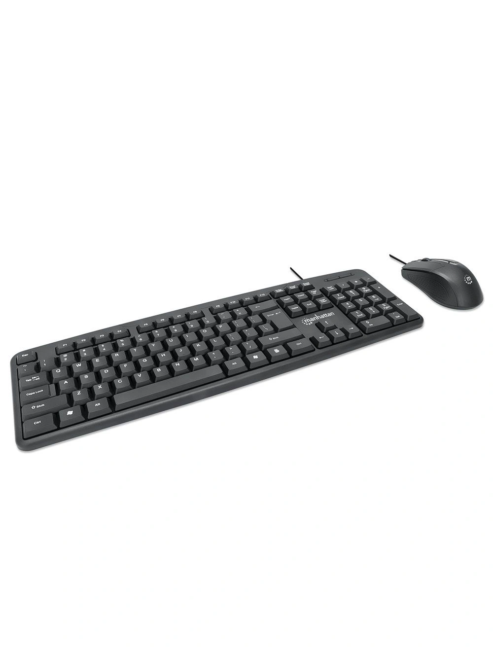 178464 2*1 كيبورد مع ماوس - أسود
