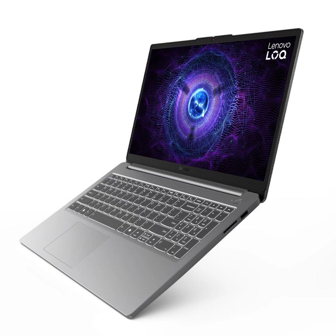 لابتوب لينوفو LOQ 15IAX9E - 15.6" - i5 - 16GB - 512GB SSD - RTX 4050 - رمادي