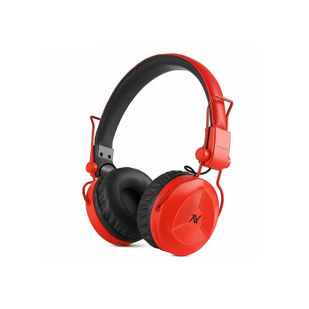 سماعة لافينتو بلوتوث 0.5 مع ميكروفون - أحمر وأسود