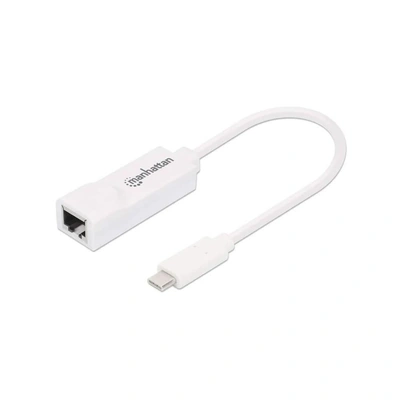 507585 محول من USB-C 3.2 إلي أنترنت Gigabit - أبيض