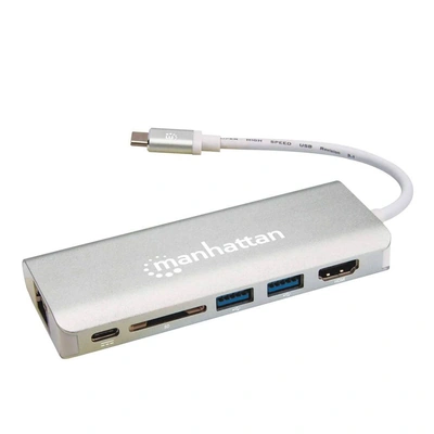 152075 كابل سرعة عالية USB-C متعدد المخارج - رمادي