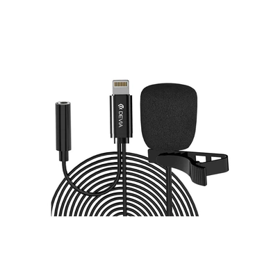 MI-33-A ميكروفون سلكي EM063 Smart series - 1.5 متر - أسود