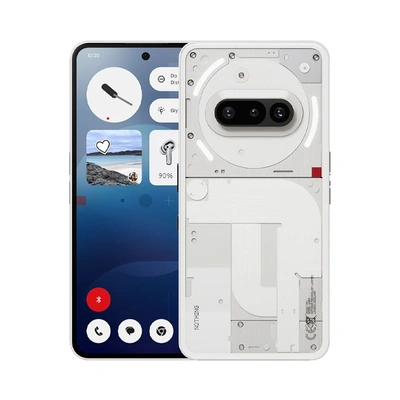 نوثينج Phone 3a - رامات 8 جيجا - 128 جيجا بايت - شريحتين - 4G - أبيض