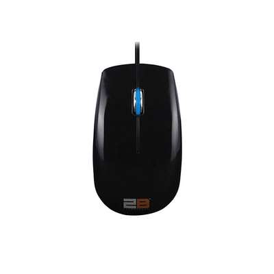 ماوس سلكي 2 - أسود وأزرق - 1200DPI