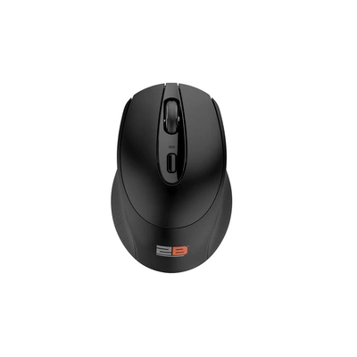 ماوس 2B بلوتوث مزدوج 2.4GHz - أسود - قابل للشحن - 800-2400 DPI