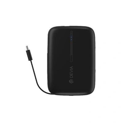 MP-30-B باور بانك Kintone Series - 10000 مللي امبير - يدعم الشحن الثلاثي - أسود