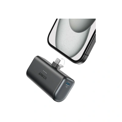 باور بانك أنكر نانو 22.5 وات - تايب سي مدمج - أسود - A1653H11