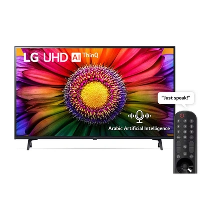 تليفزيون ال جي - 50 بوصة - 4K UHD سمارت - LED - ريسيفر بلت ان - 50UT801C0LB