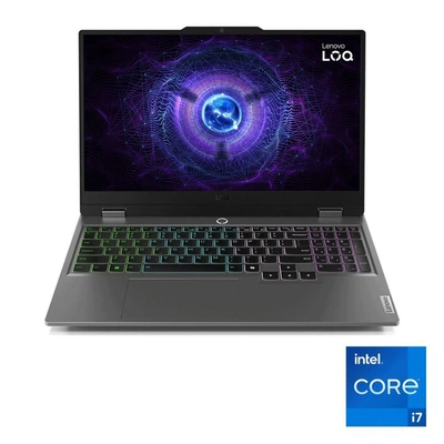 لابتوب لينوفو LOQ 15IRX9 - i7 - رامات 16 جيجا - 512 SSD - RTX 3050 - رمادي