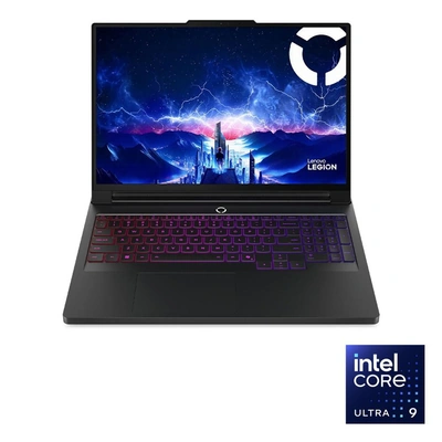 لينوفو ليجون 7 برو 16IAX10H - Ultra 9 - رامات 64 جيجا - 2TB SSD - RTX 5080 - شاشة 16" OLED - اسود